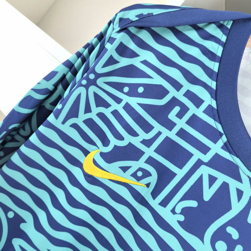Camisa Pré-Jogo Brasil 24/25 Torcedor - Masculina