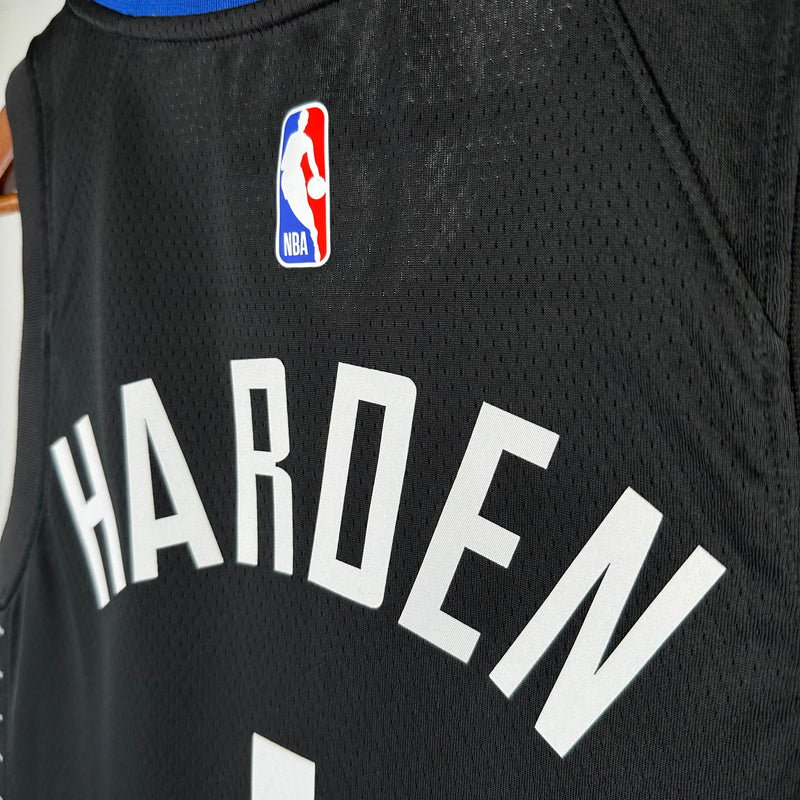 Regata LA Clippers Preta 2020/21 - Statement Edition