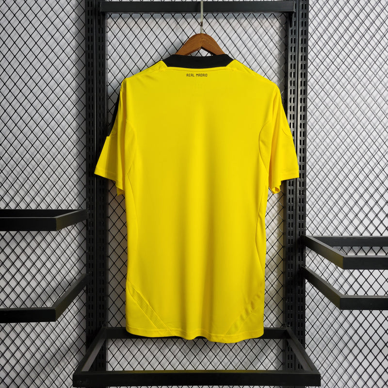 Camisa Goleiro Real Madrid Retrô 2011/12 Amarela - Masculina