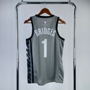 Regata Brooklyn Nets Cinza Swingman - Statement Edition