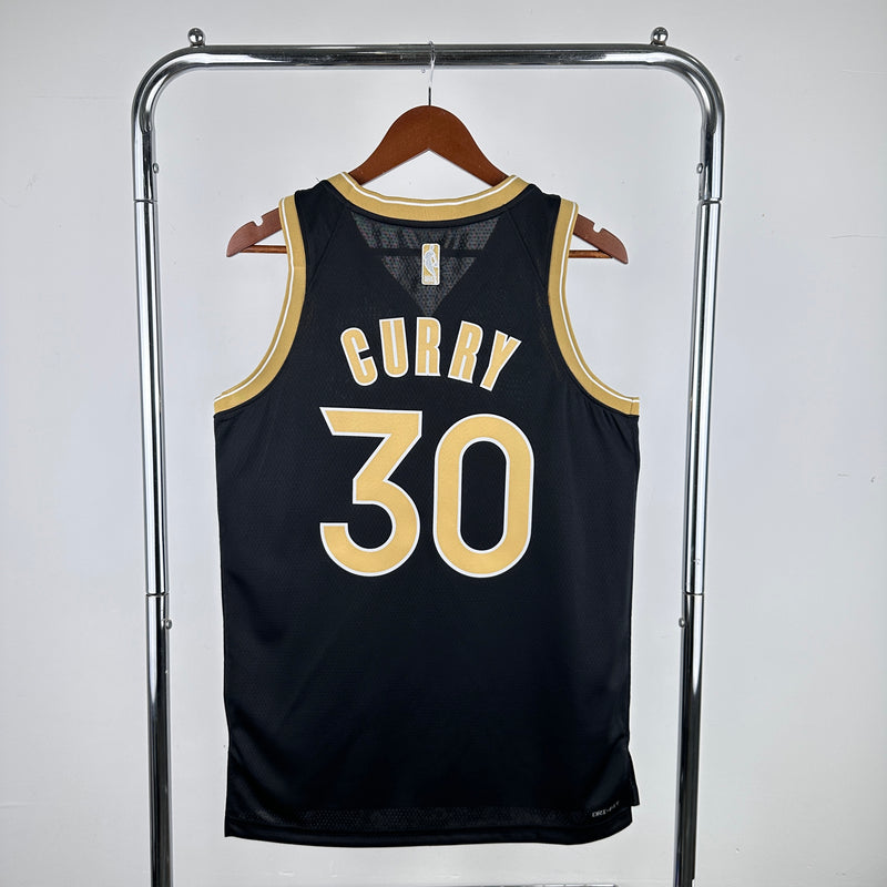 Regata Golden States Warriors Preta e Dourado 2024/25 - Select Series
