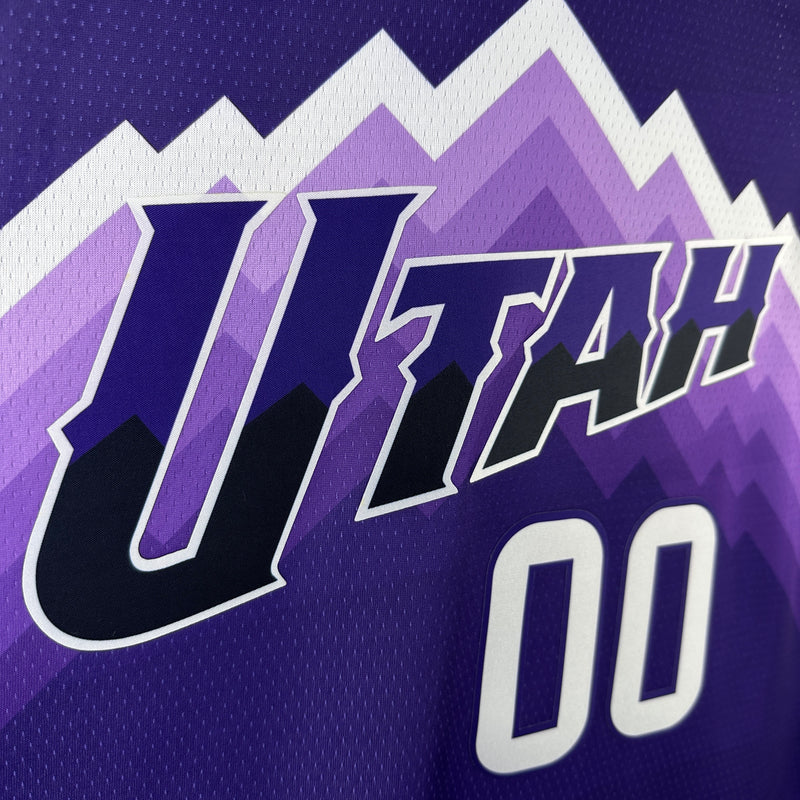 Regata Utah Jazz Nike Roxa Swingman 2023/24 - City Edition