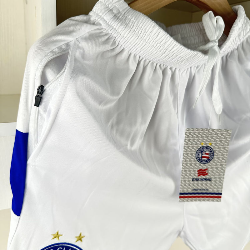 Bermuda Jogo 2 Bahia Branco 2024/25 - Masculino
