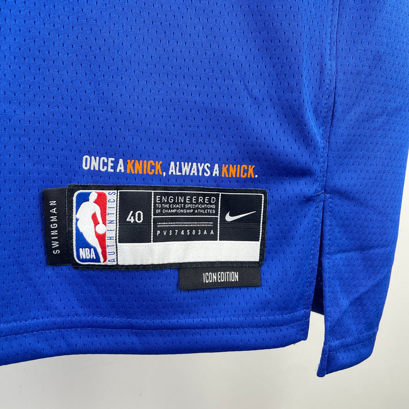 Regata New York Knicks Azul Swingman 2022/23 - Icon Edition