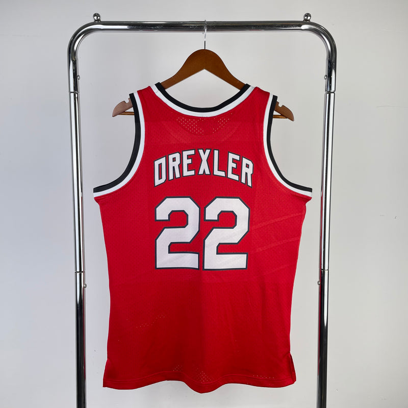 Regata Portland Trail Blazers Clyde Drexler Red 1983/84 - Hardwood Classics