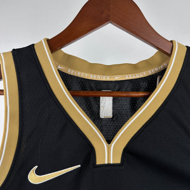 Regata Golden States Warriors Preta e Dourado 2024/25 - Select Series