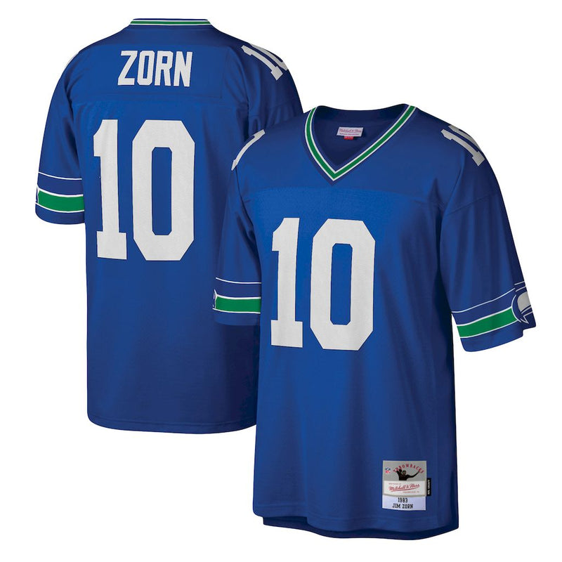 Camisa Seattle Seahawks Mitchell & Ness Legacy Replica - Azul Royal 1985