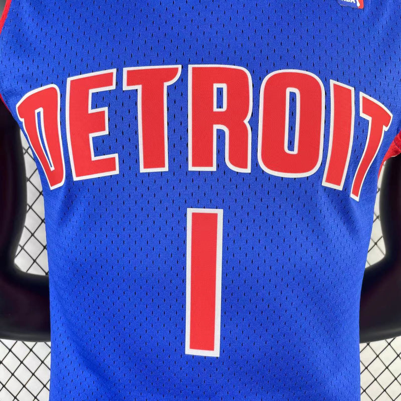 Regata Detroit Pistons Azul 2008/09 - Hardwood Classics