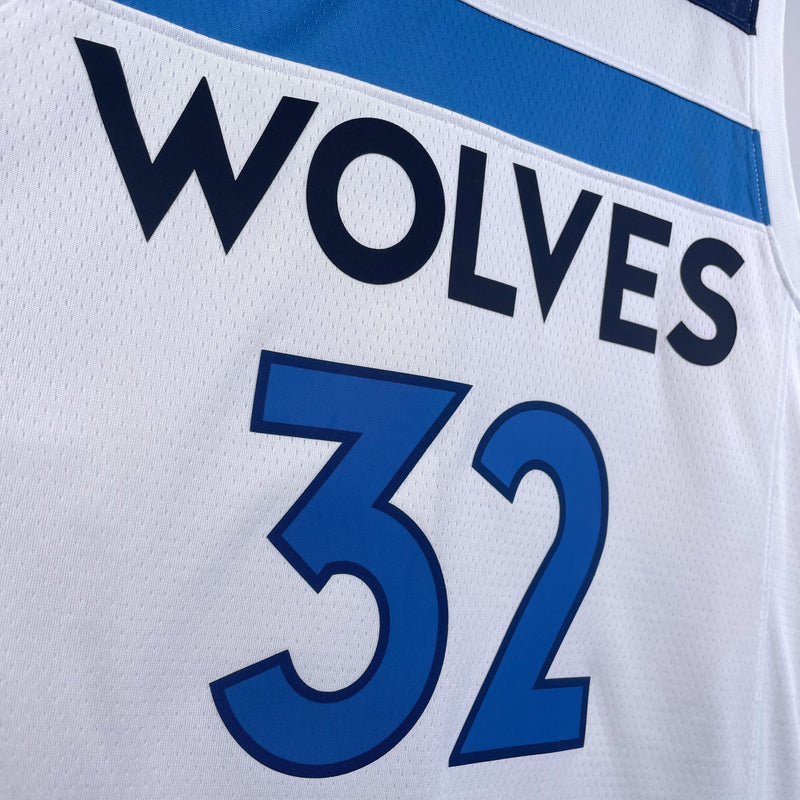 Regata Minnesota Timberwolves Branca Swingman - Association Edition