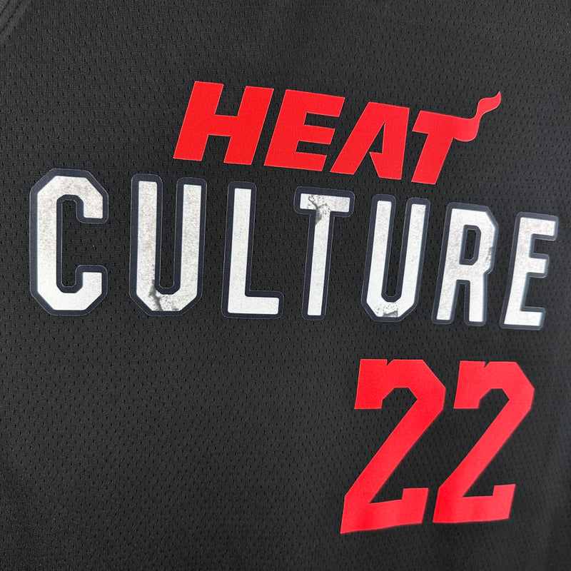 Regata Miami Heat Jimmy Butler Preta Swingman 2023/24 - City Edition