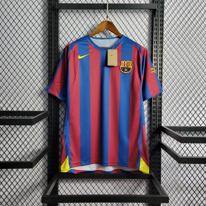Camisa 1 Barcelona Retrô 2005/06 - Masculina