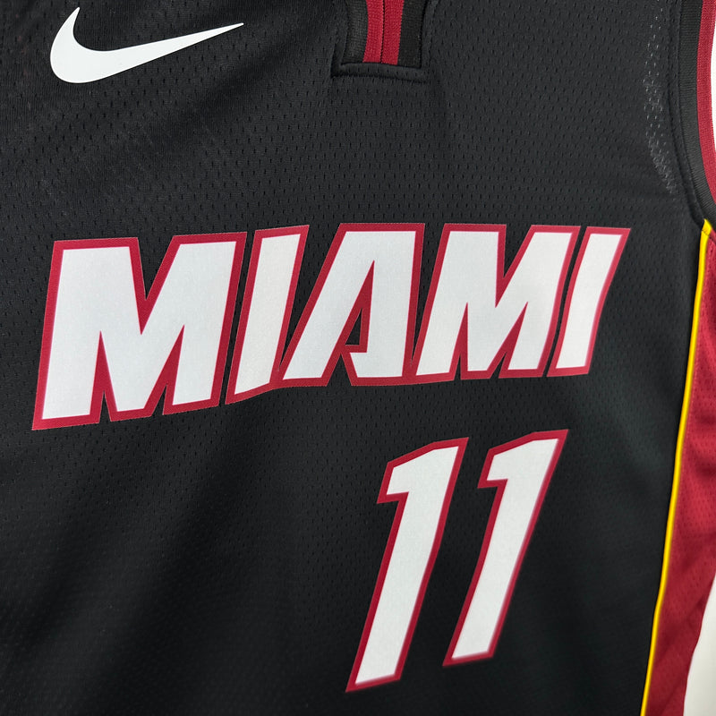 Regata Miami Heat Preta Swingman - Icon Edition
