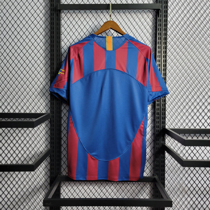 Camisa 1 Barcelona Retrô 2005/06 - Masculina