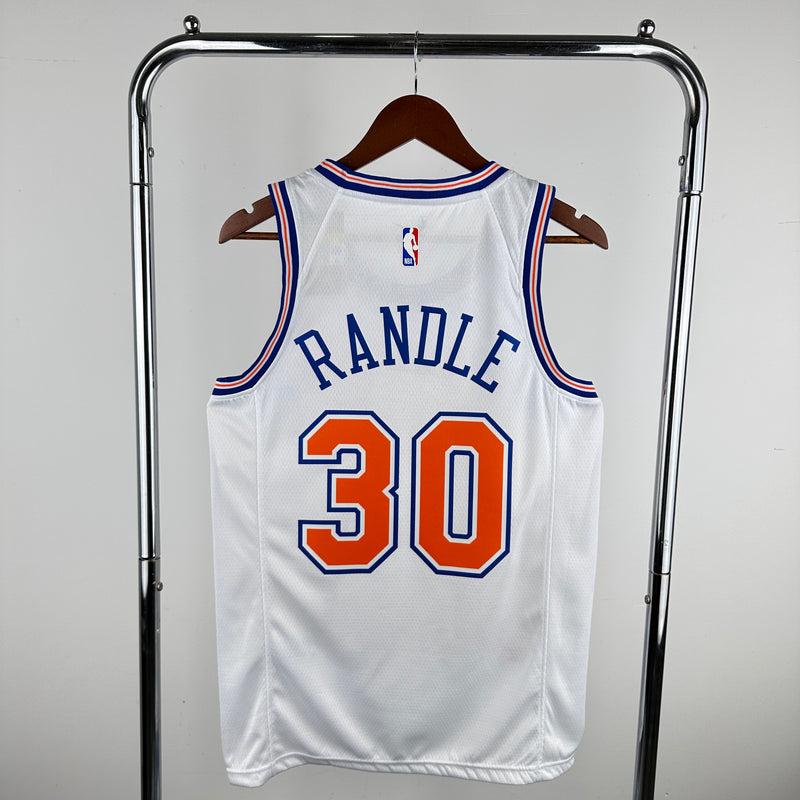 Regata New York Knicks Branca Swingman 2023/24 - Association Edition