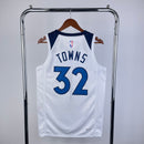 Regata Minnesota Timberwolves Branca Swingman - Association Edition