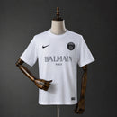 Camisa Edição Exclusiva Paris Saint Germain x Balmain Paris Branca 2023 - Masculina