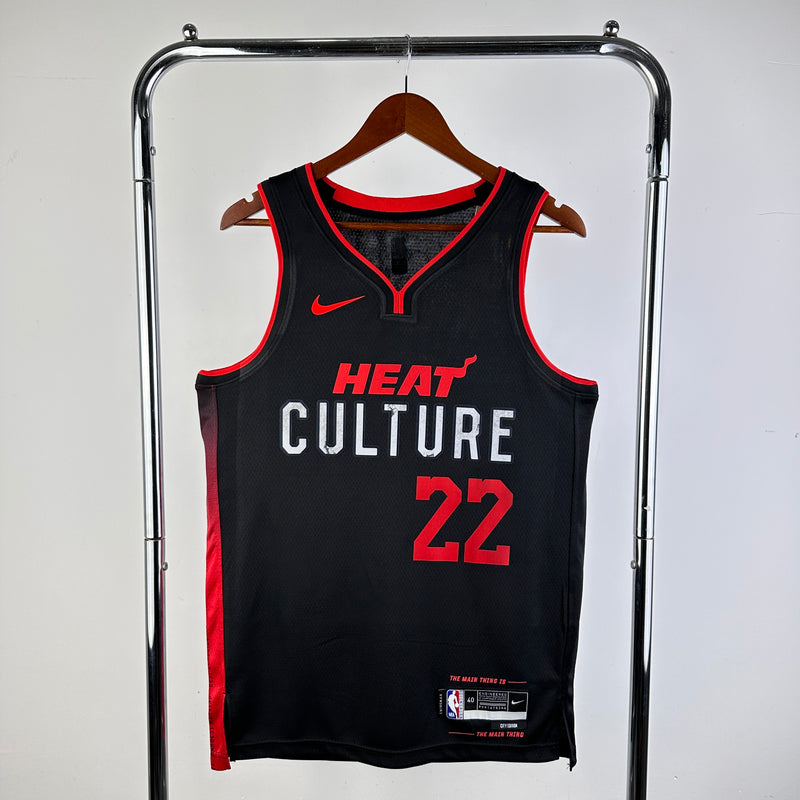Regata Miami Heat Jimmy Butler Preta Swingman 2023/24 - City Edition