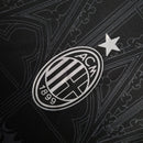 Camisa 4 AC Milan x Pleasures Black 2023/24 Torcedor - Masculina