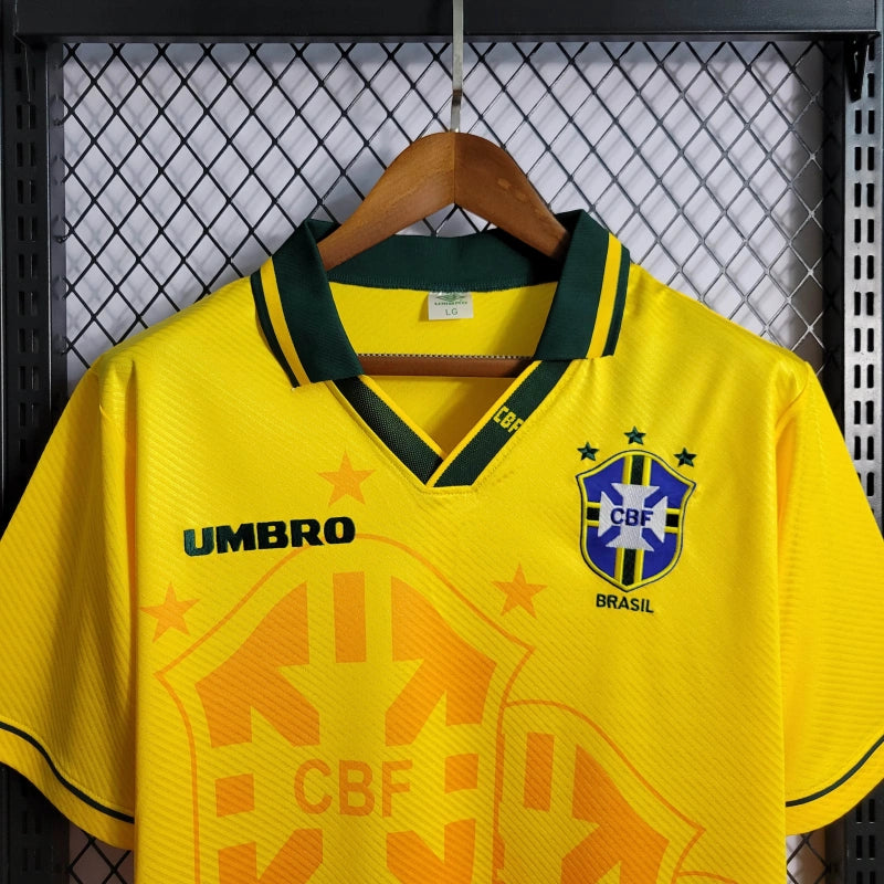 Camisa 1 Brasil Retrô 1994 - Masculina