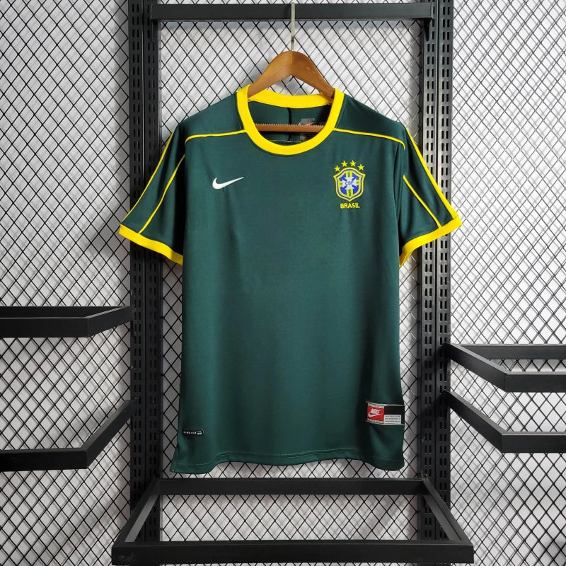 Camisa Goleiro Brasil Retrô 1998 - Masculina