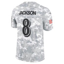 Camisa Lamar Jackson Baltimore Ravens Nike Salute to Service Limited - Arctic Camo