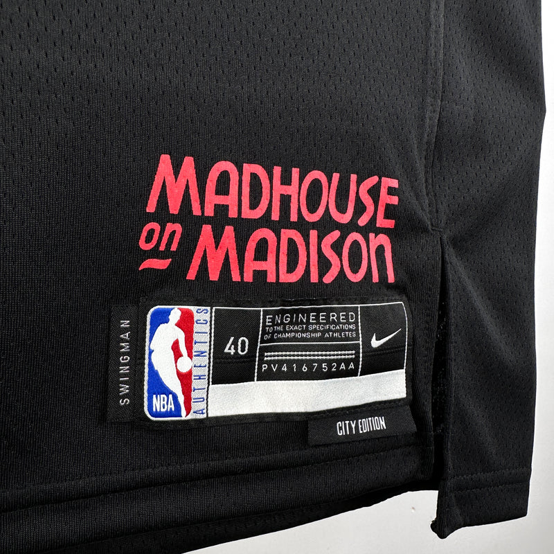 Regata Chicago Bulls Preta 2023/24 Swingman - City Edition