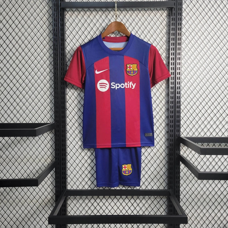 Conjunto Infantil 1 Barcelona 2023/24 - Unissex