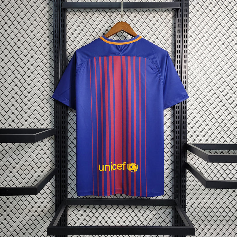 Camisa 1 Barcelona Retrô 2017/18 - Masculina