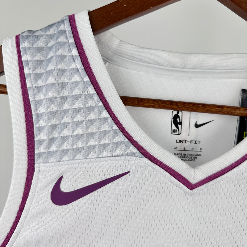 Regata Minnesota Timberwolves Branca Swingman 2018/19 - Earned Edition