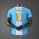 Camisa Especial da Argentina 2026/2027 Jogador - Edição de Despedida do Lionel Messi (Sol de Mayo)