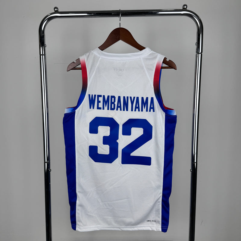 Regata France Basketball Branca Swingman Olympics 2024