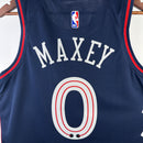 Regata Philadelphia 76ers Preta - City Edition