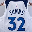 Regata Minnesota Timberwolves Branca Swingman - Association Edition