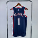 Regata Brooklyn Nets Azul Swingman - City Edition