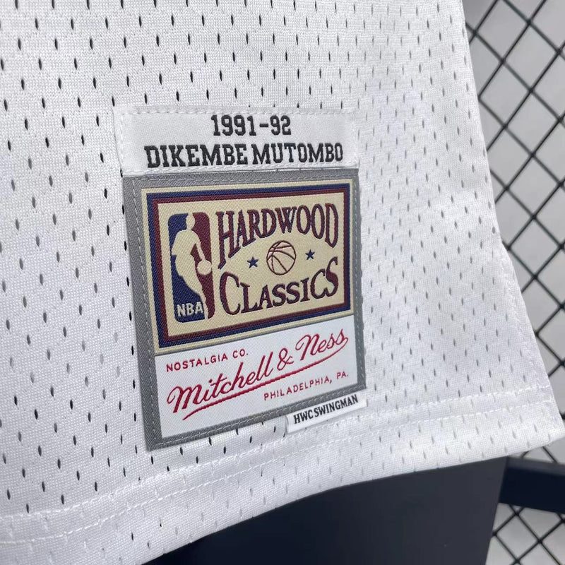 Regata Diamante Denver Nuggets Dikembe Mutombo 1991/92 - Hardwood Classics