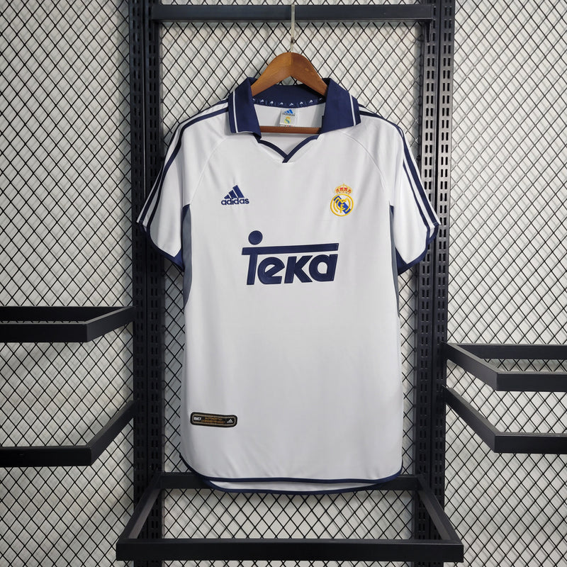 Camisa 1 Real Madrid Retrô 2000/01 - Masculina
