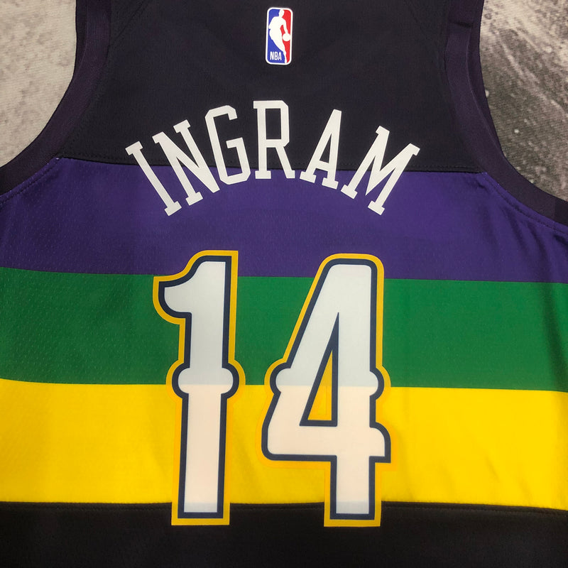Regata New Orleans Pelicans Azul Swingman 2022/23 - City Edition