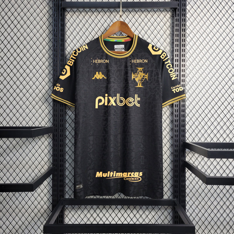 Camisa 3 Goleiro Vasco da Gama Preta 2022/23 Torcedor - Masculina