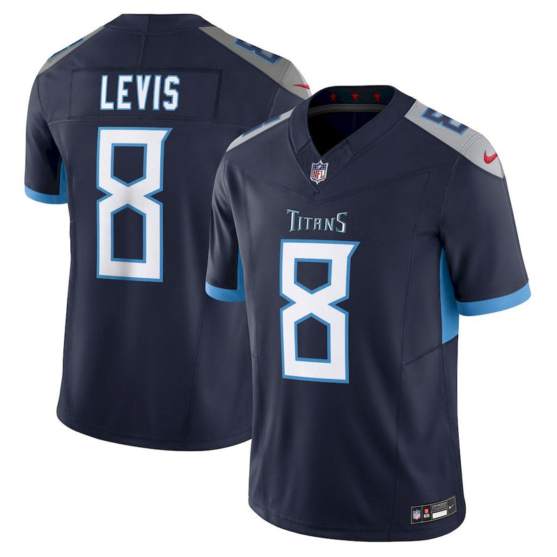 Camisa Tennessee Titans Nike Vapor F.U.S.E. Limited - Azul-marinho