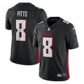Camisa Kyle Pitts Atlanta Falcons Nike Vapor Limited - Preta/Vermelho
