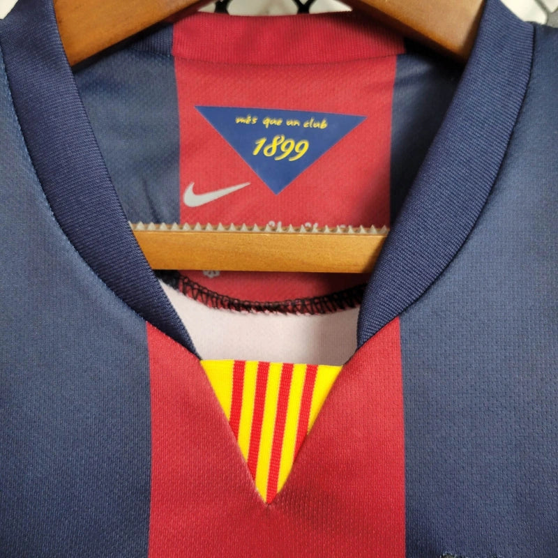 Conjunto Infantil Barcelona Retrô 2014/15 - Unissex