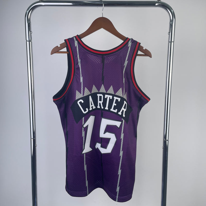 Regata Toronto Raptors Vince Carter Roxo 1998/99 - Hardwood Classics