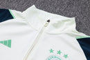 Agasalho Ajax Branco/Azul 2023/24 - Masculino