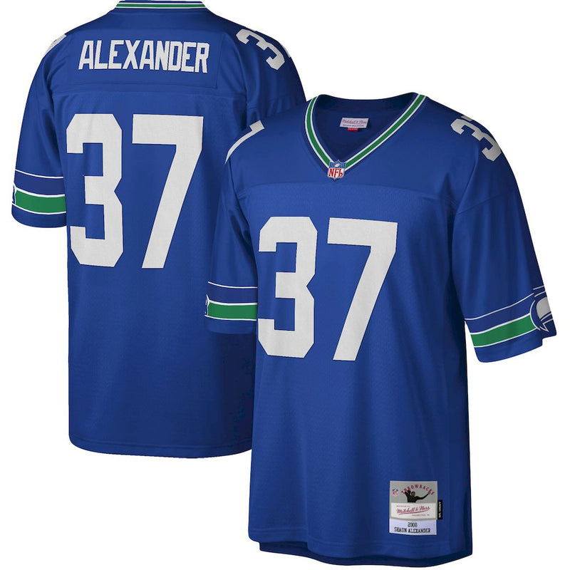 Camisa Seattle Seahawks Mitchell & Ness Legacy Replica - Azul Royal 2000