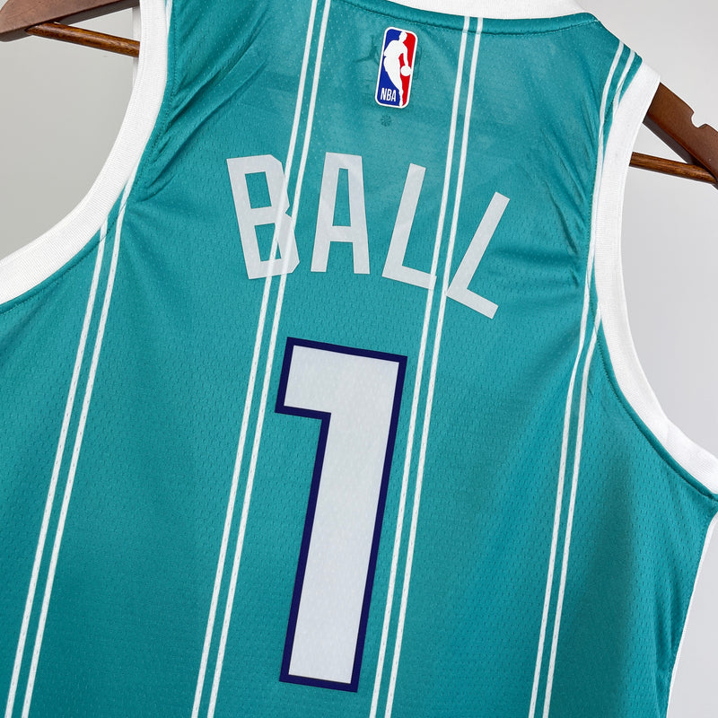 Regata Charlotte Hornets Azul Swingman - Icon Edition