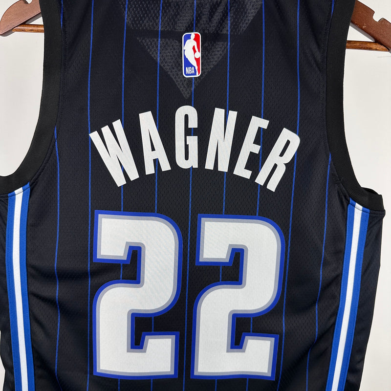 Regata Orlando Magic Preta Swingman 2021/22 - Icon Edition