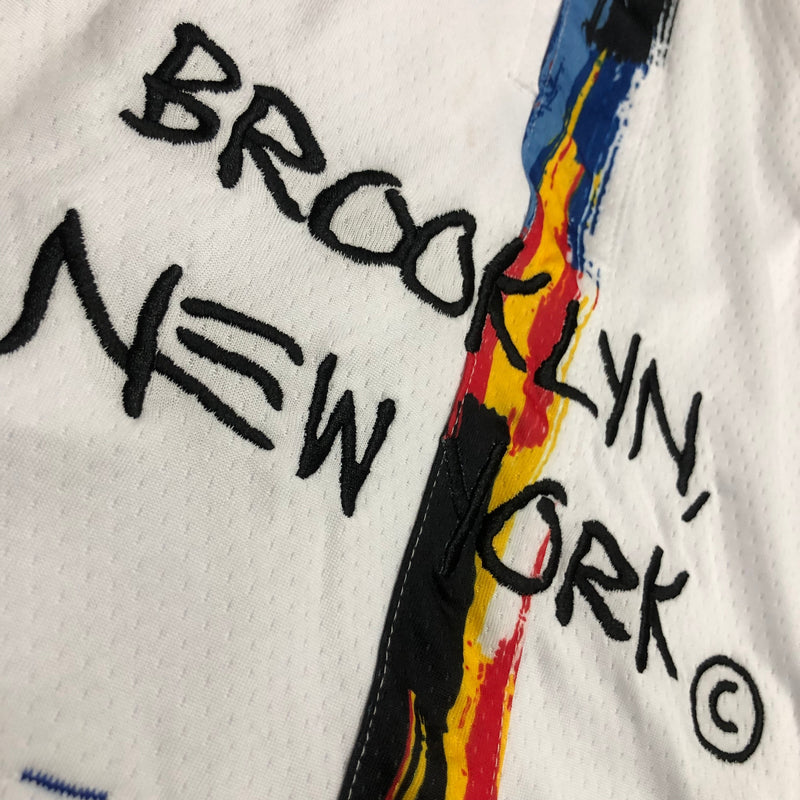 Bermuda Brooklyn Nets Branco 2022/23 City Edition Swingman