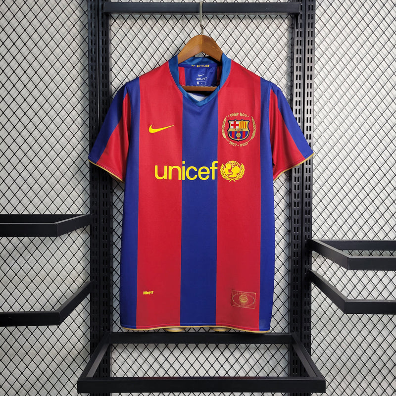 Camisa 1 Barcelona Retrô 2007/08 - Masculina