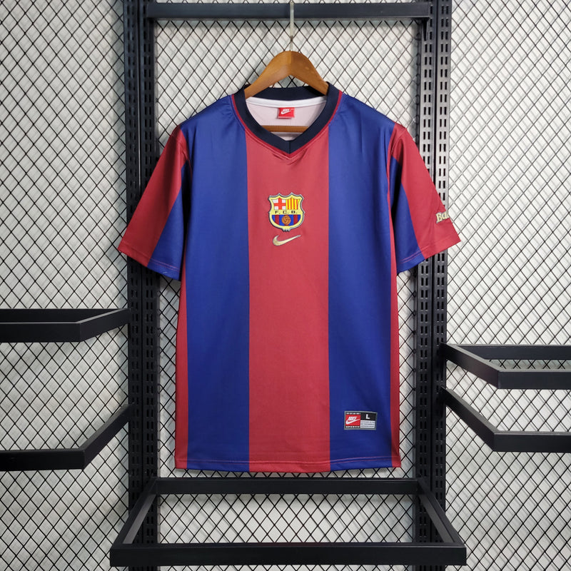 Camisa 1 Barcelona Retrô 1998/99 - Masculina