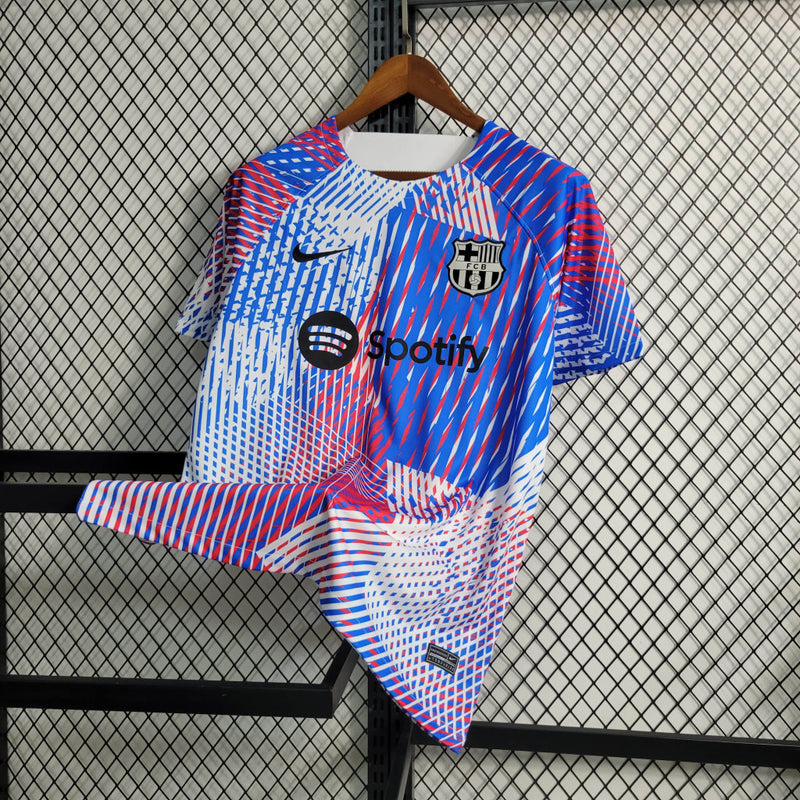 Camisa Pré-Jogo Barcelona 2022/23 Torcedor - Masculina